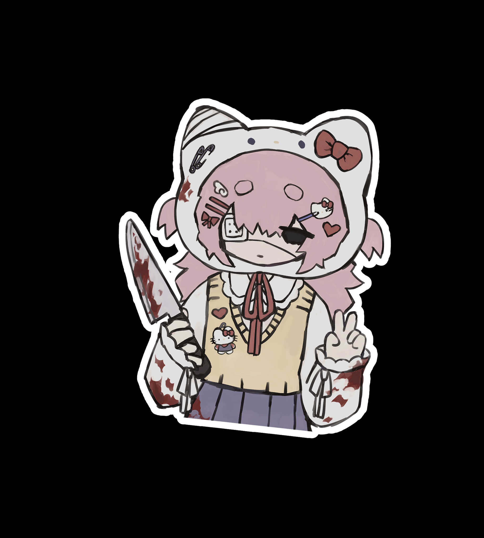 hello kitty sticker