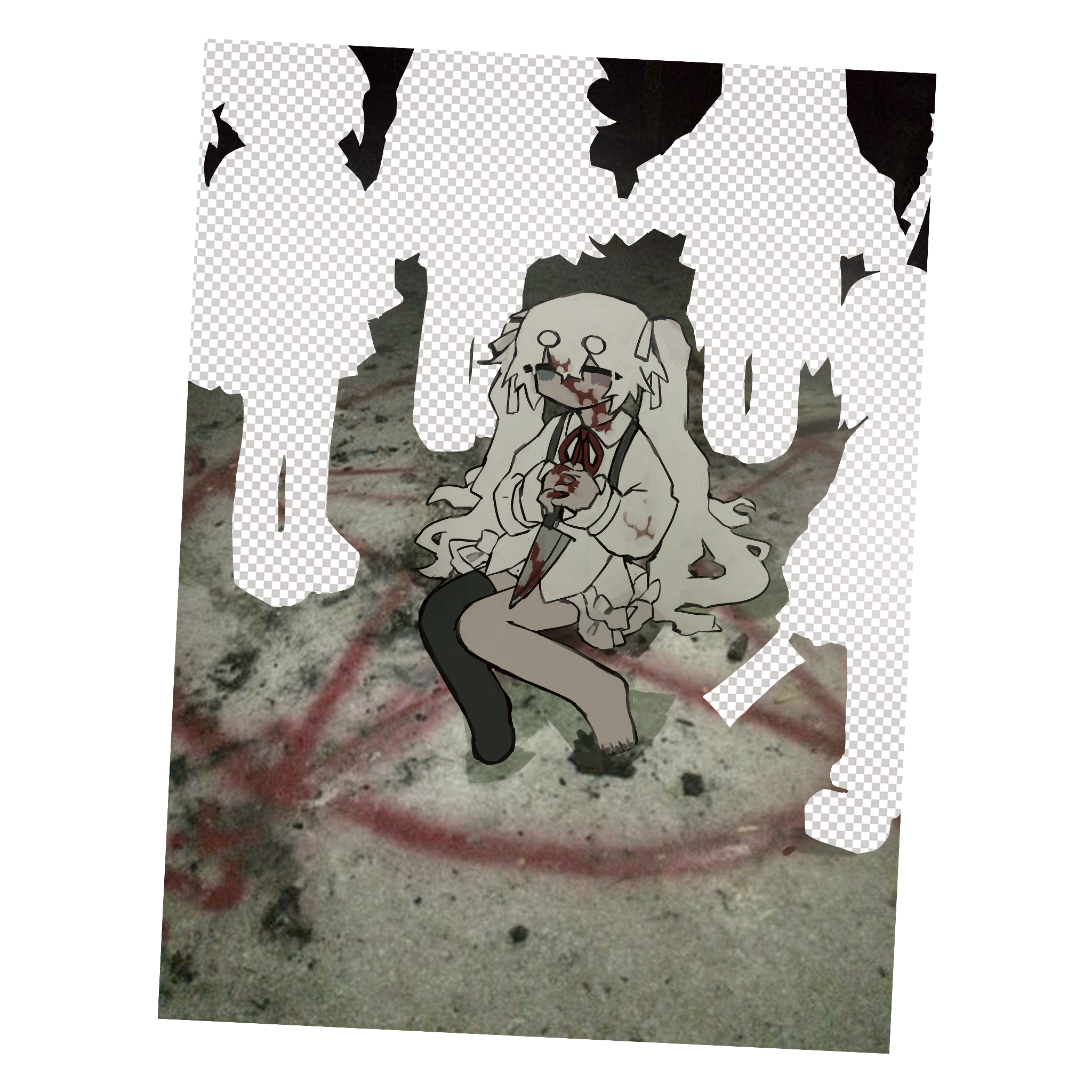 nightcord miku ritual print