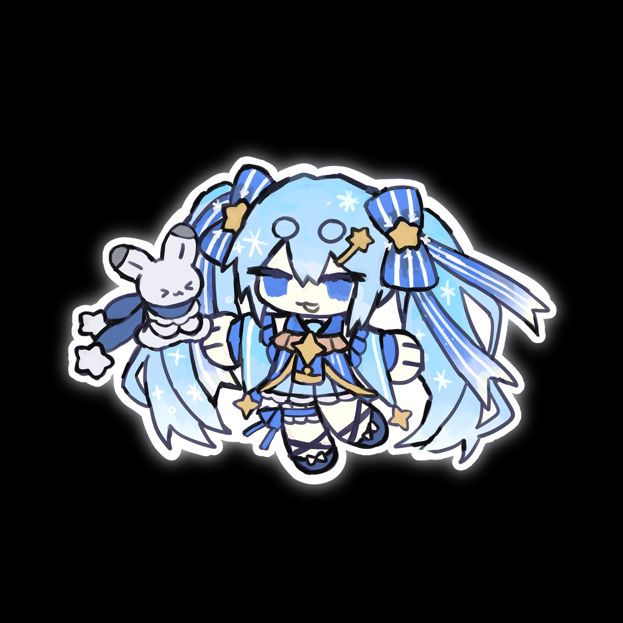 2017 snow miku sticker