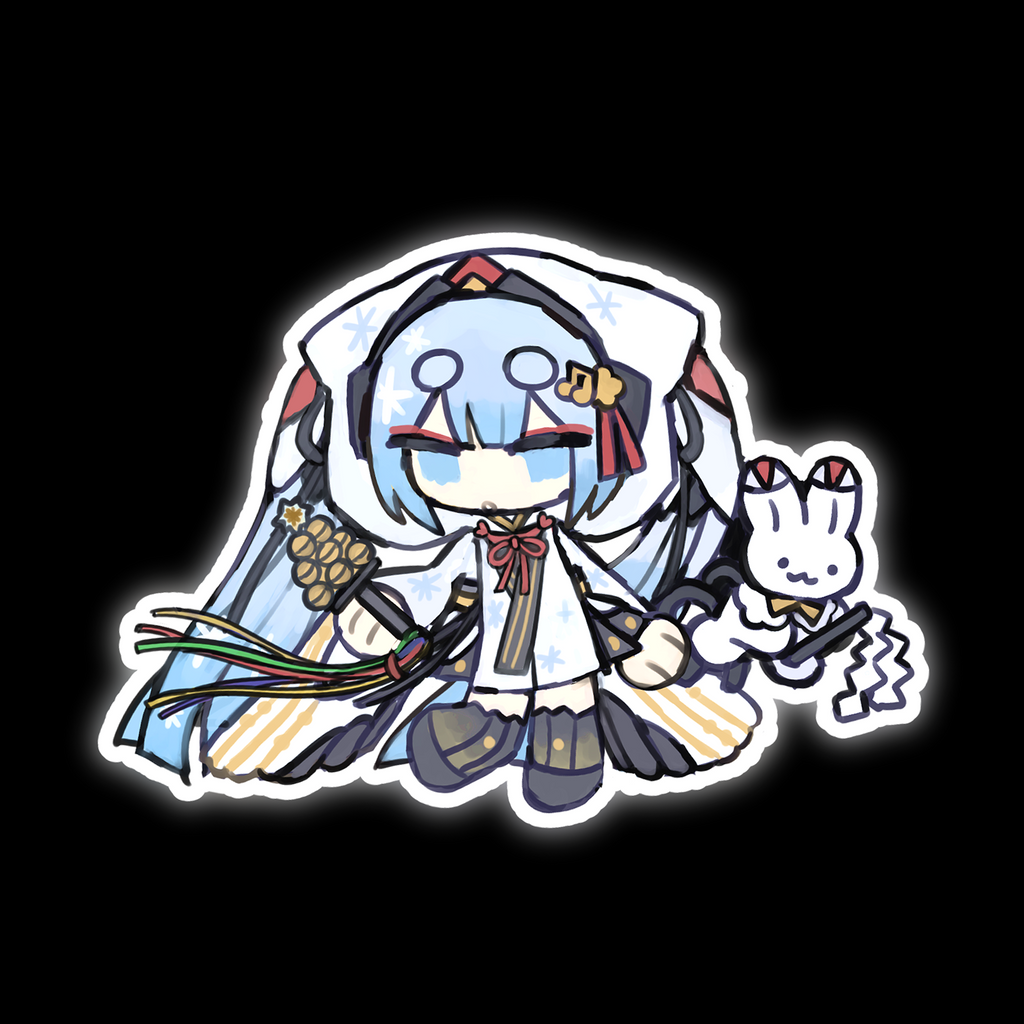 2018 snow miku sticker