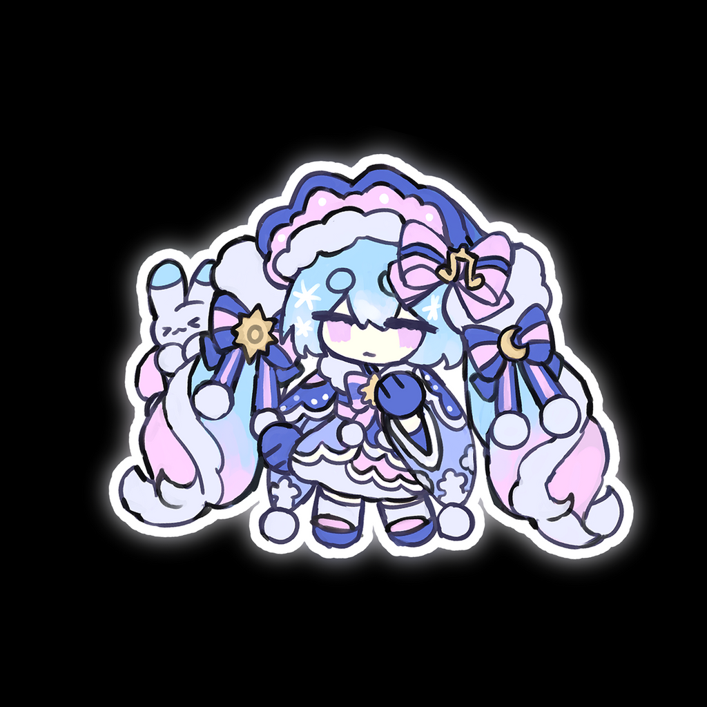 2022 snow miku sticker