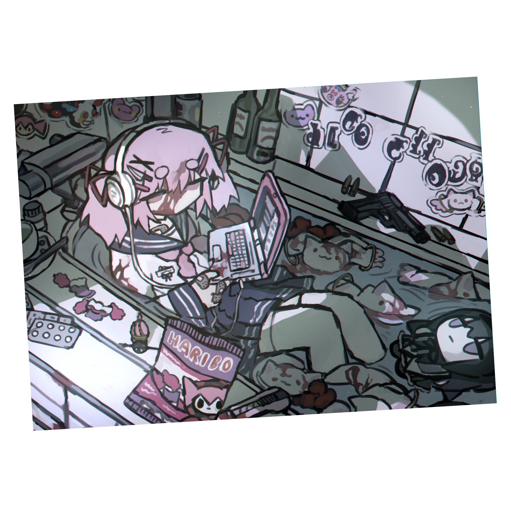 madoka bathtub print