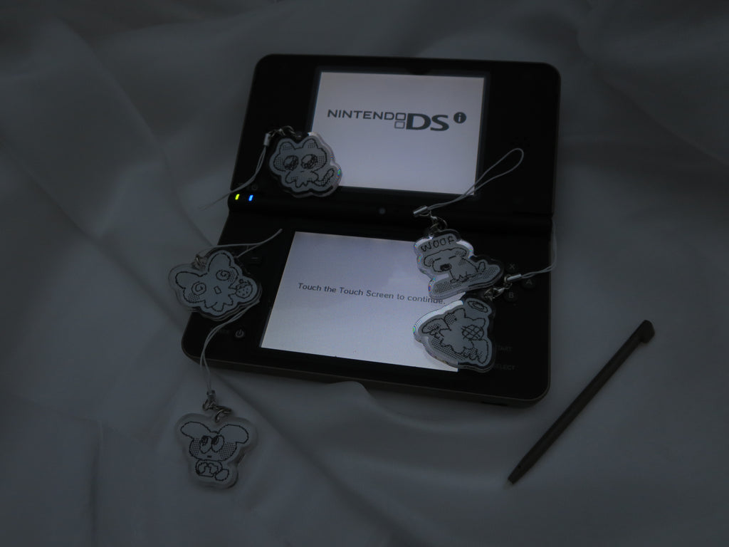 DS doodles keychain