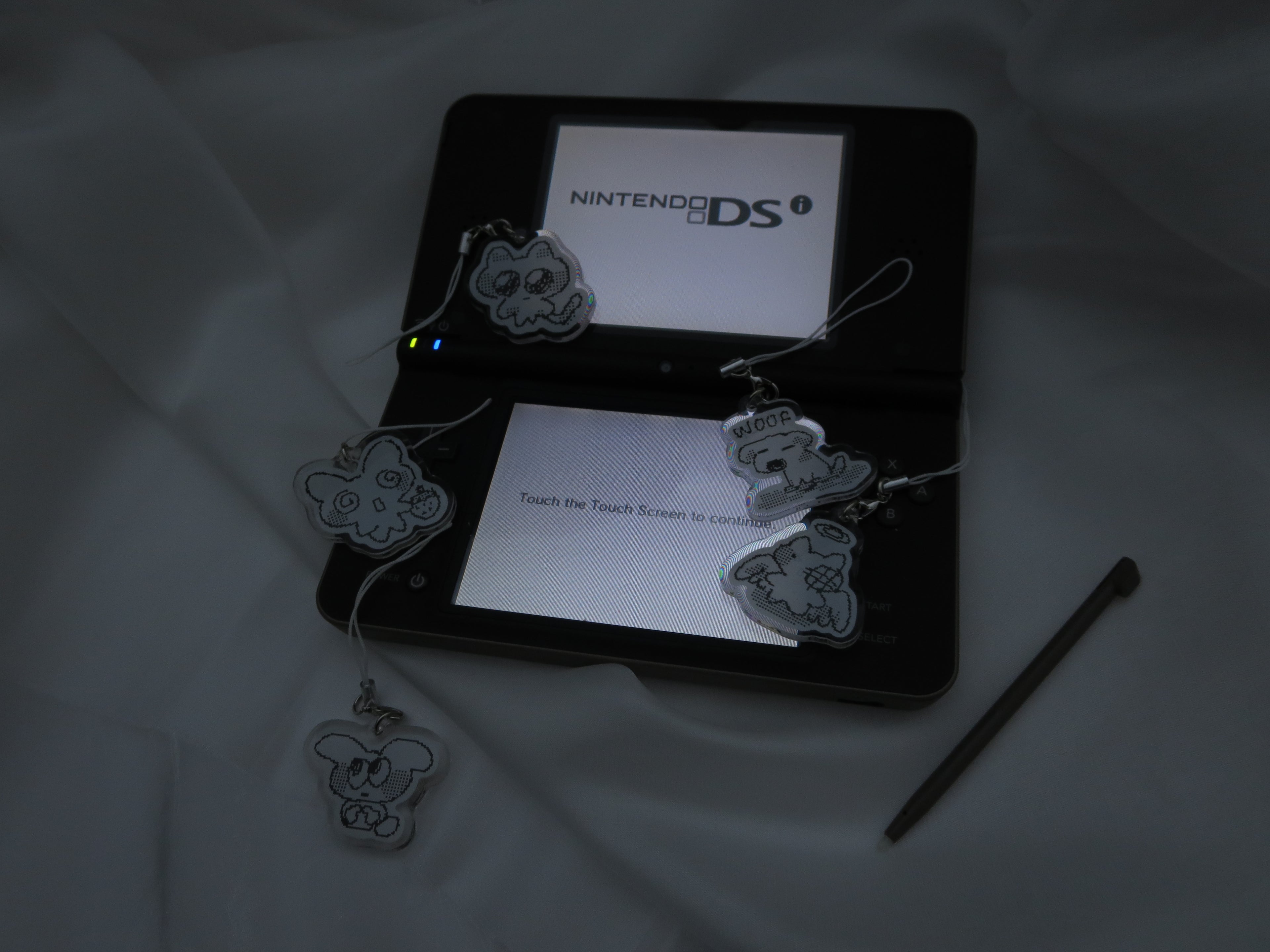 DS doodles keychain