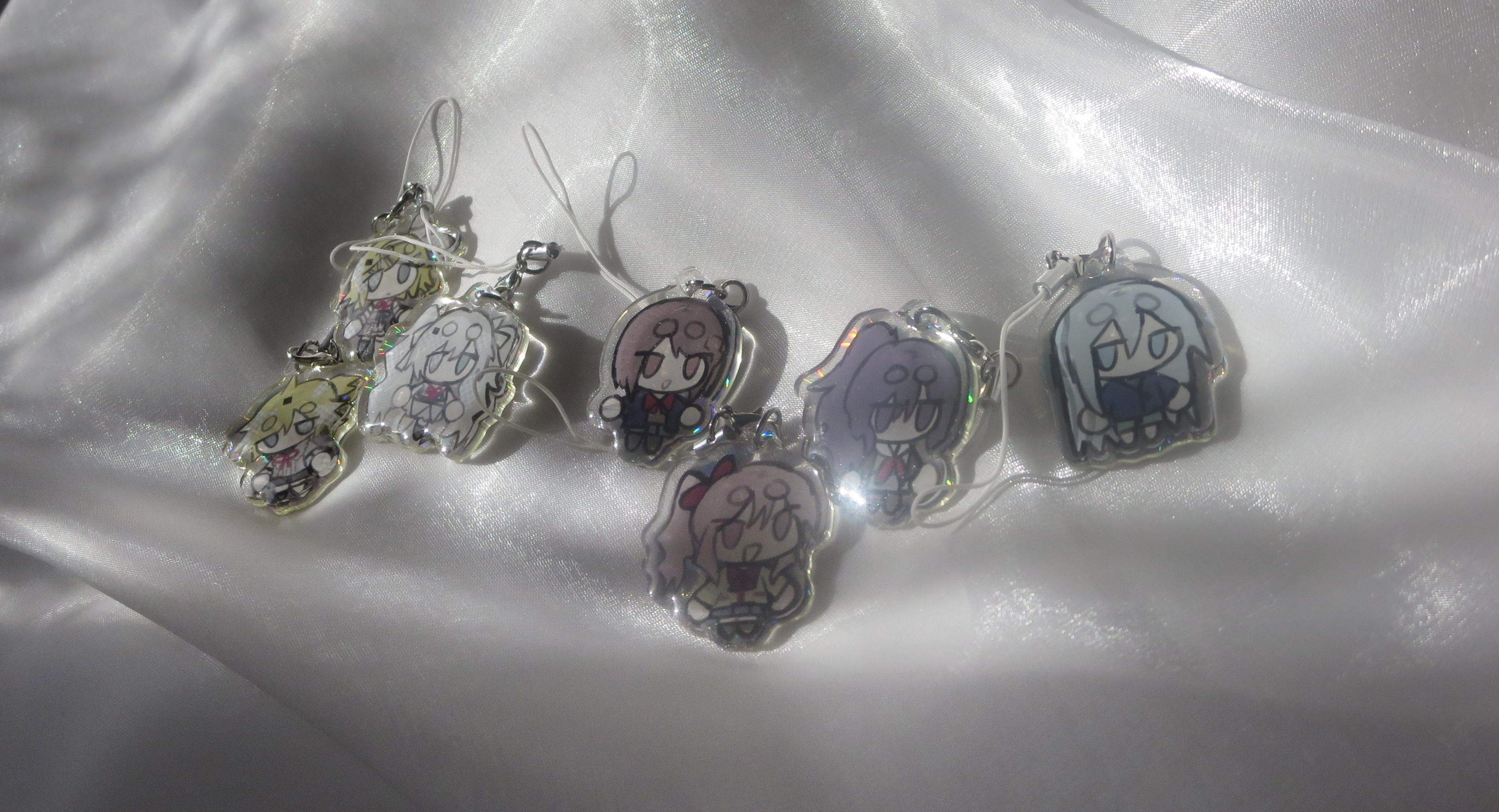 project sekai nightcord keychains
