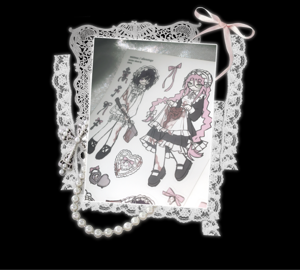 mizi sua sticker sheet