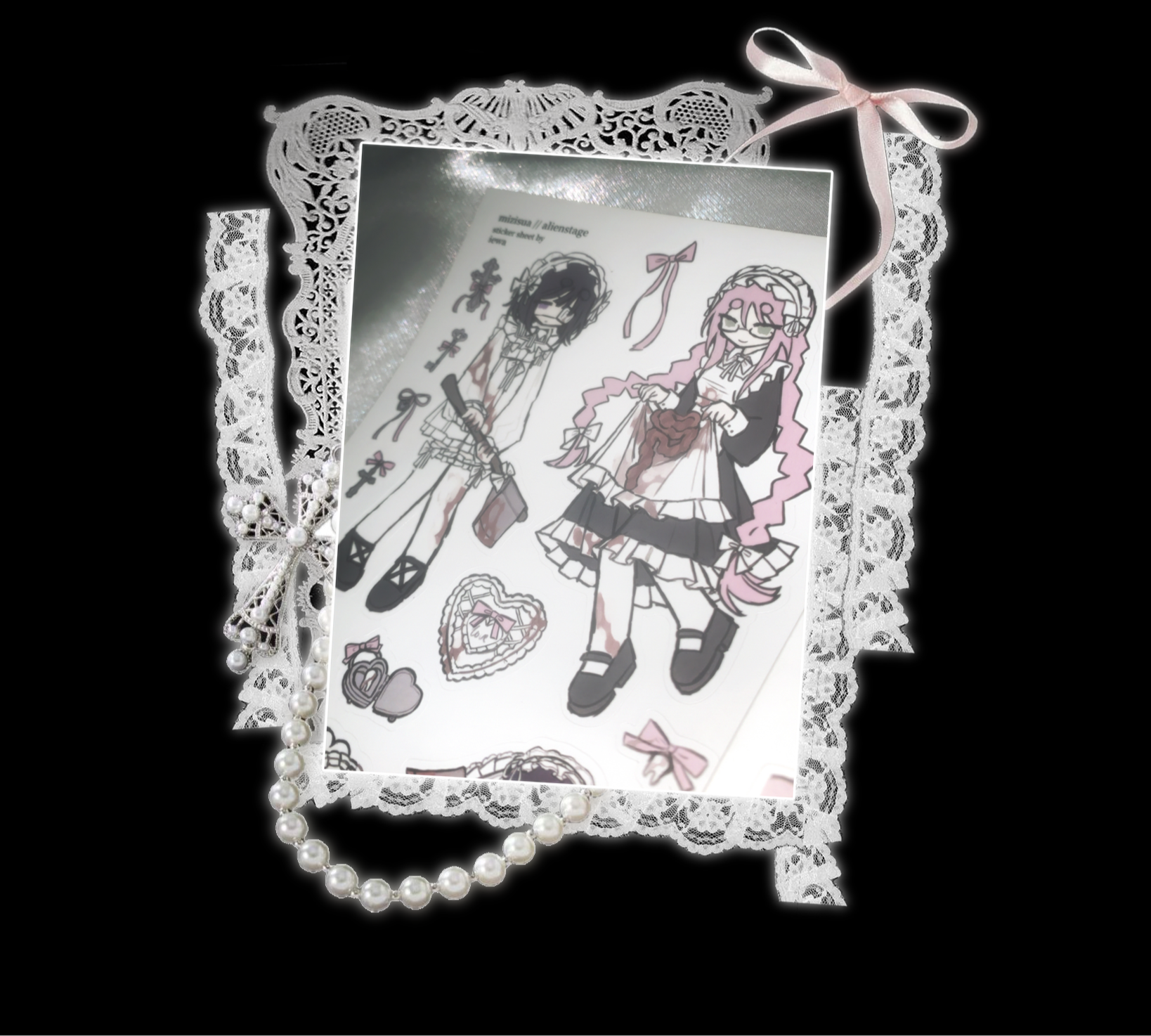 mizi sua sticker sheet