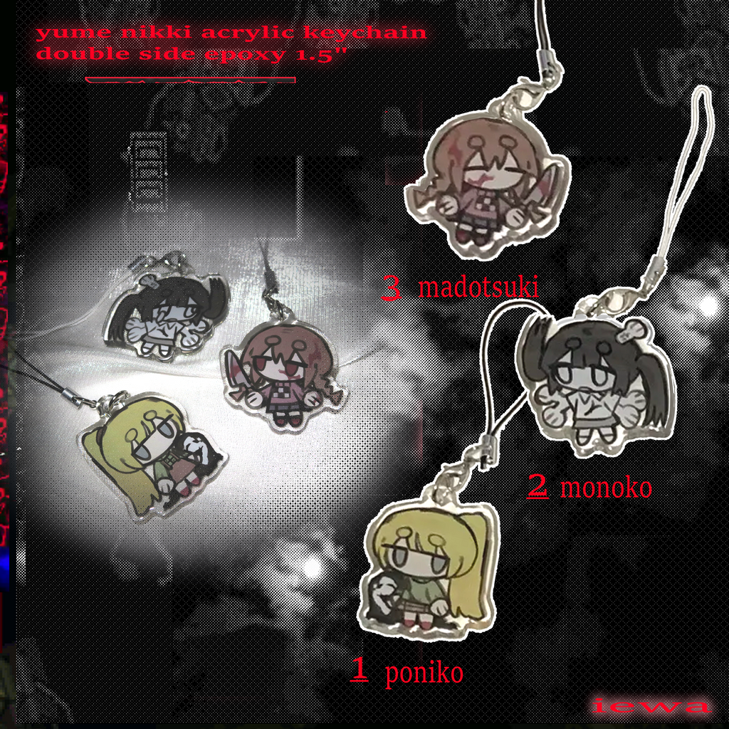 yume nikki keychains
