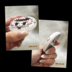 pet me cushion badge