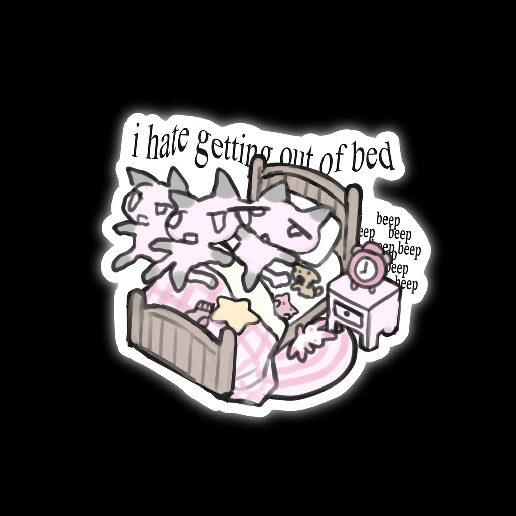 bed sticker