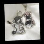 centipede girl friends sticker sheet/ keychains