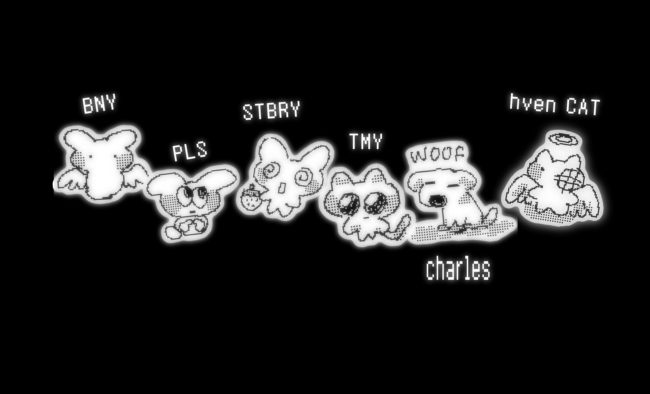 DS doodles keychain