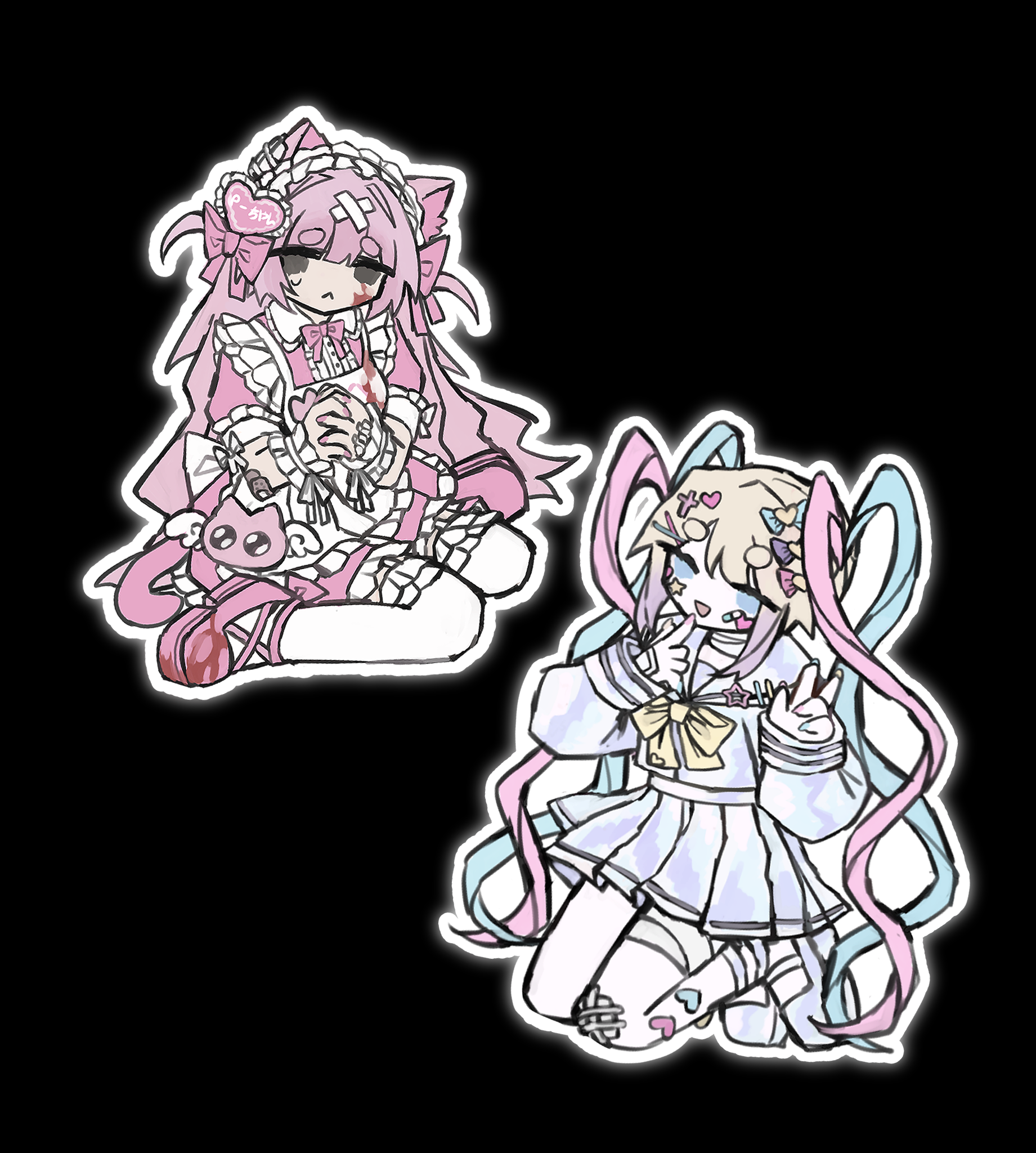 NSO kangel / pchan sticker