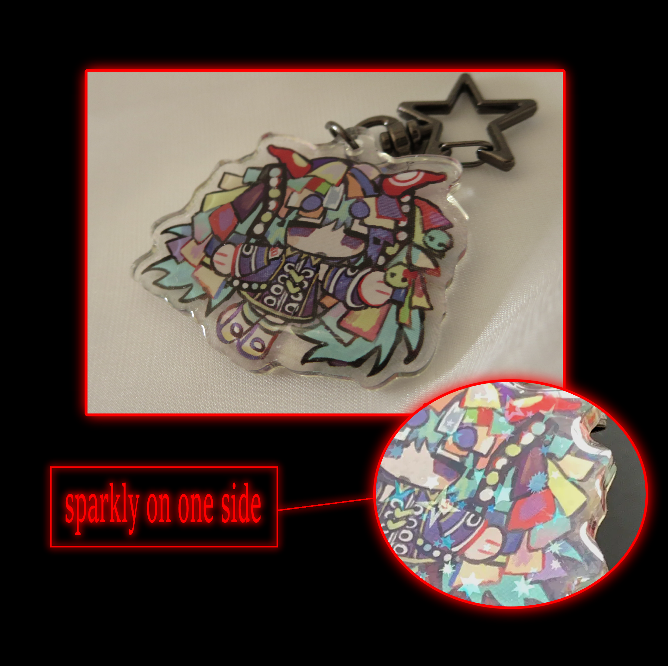 kikuo miku keychain