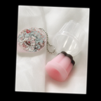 miku pudding keychain