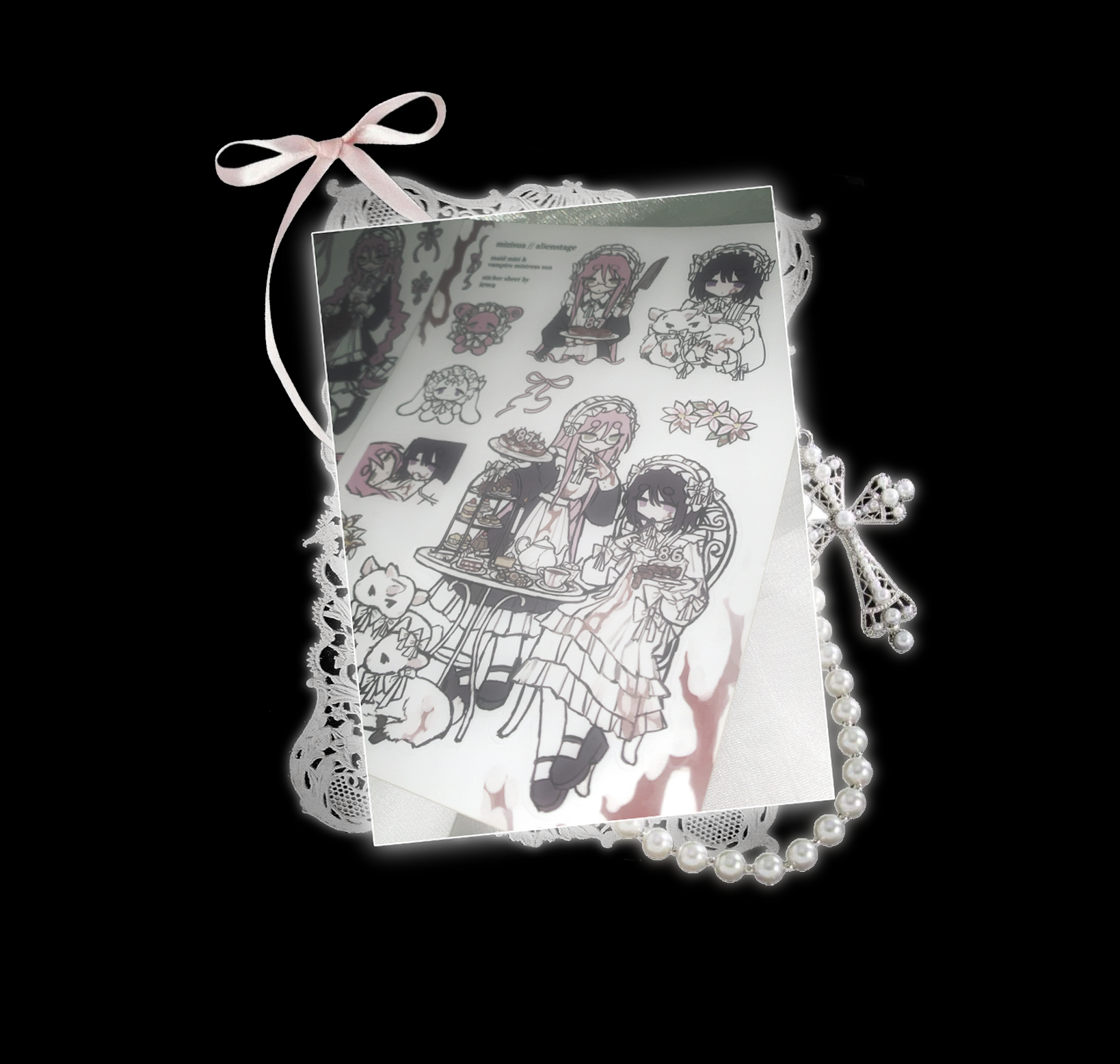 mizi sua sticker sheet