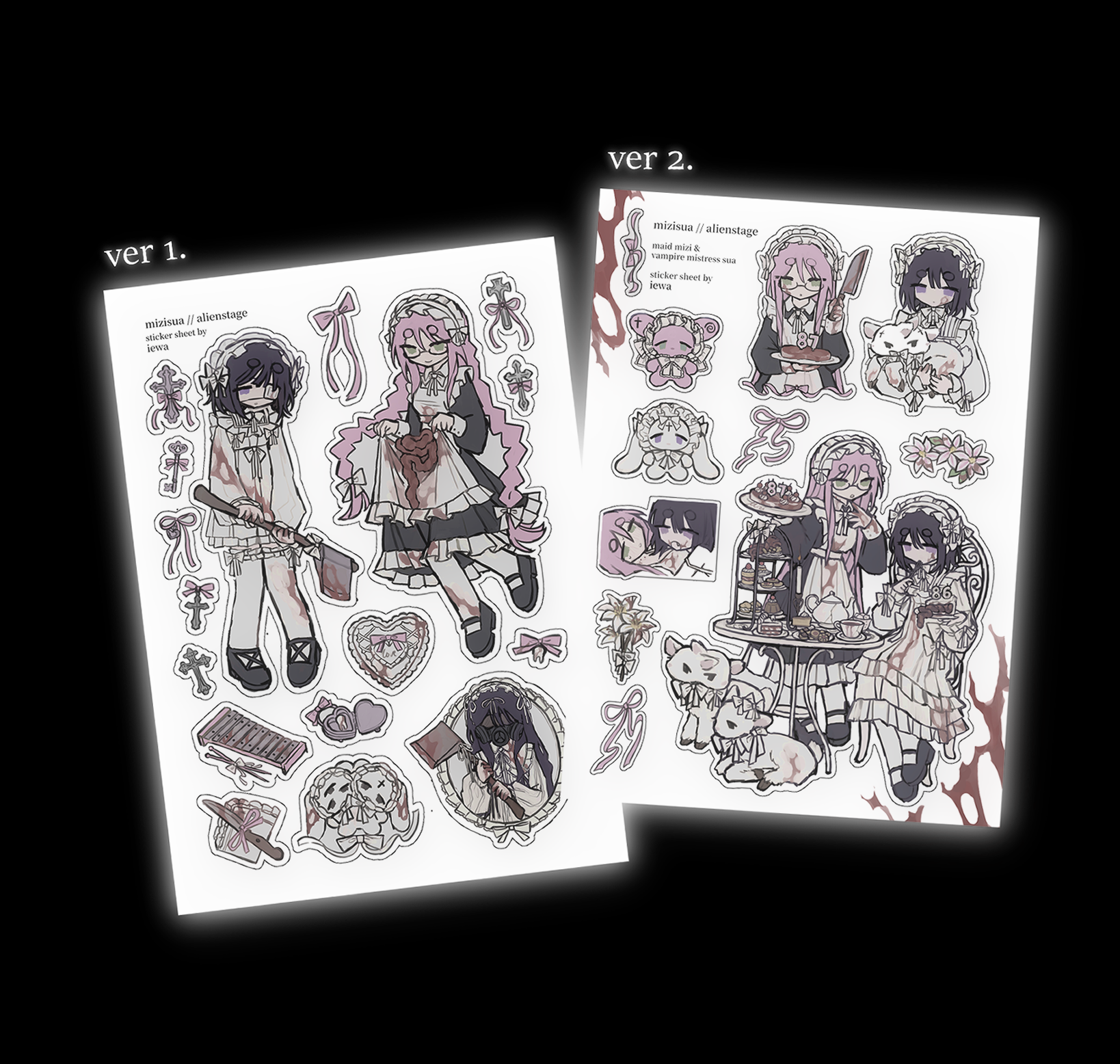 mizi sua sticker sheet