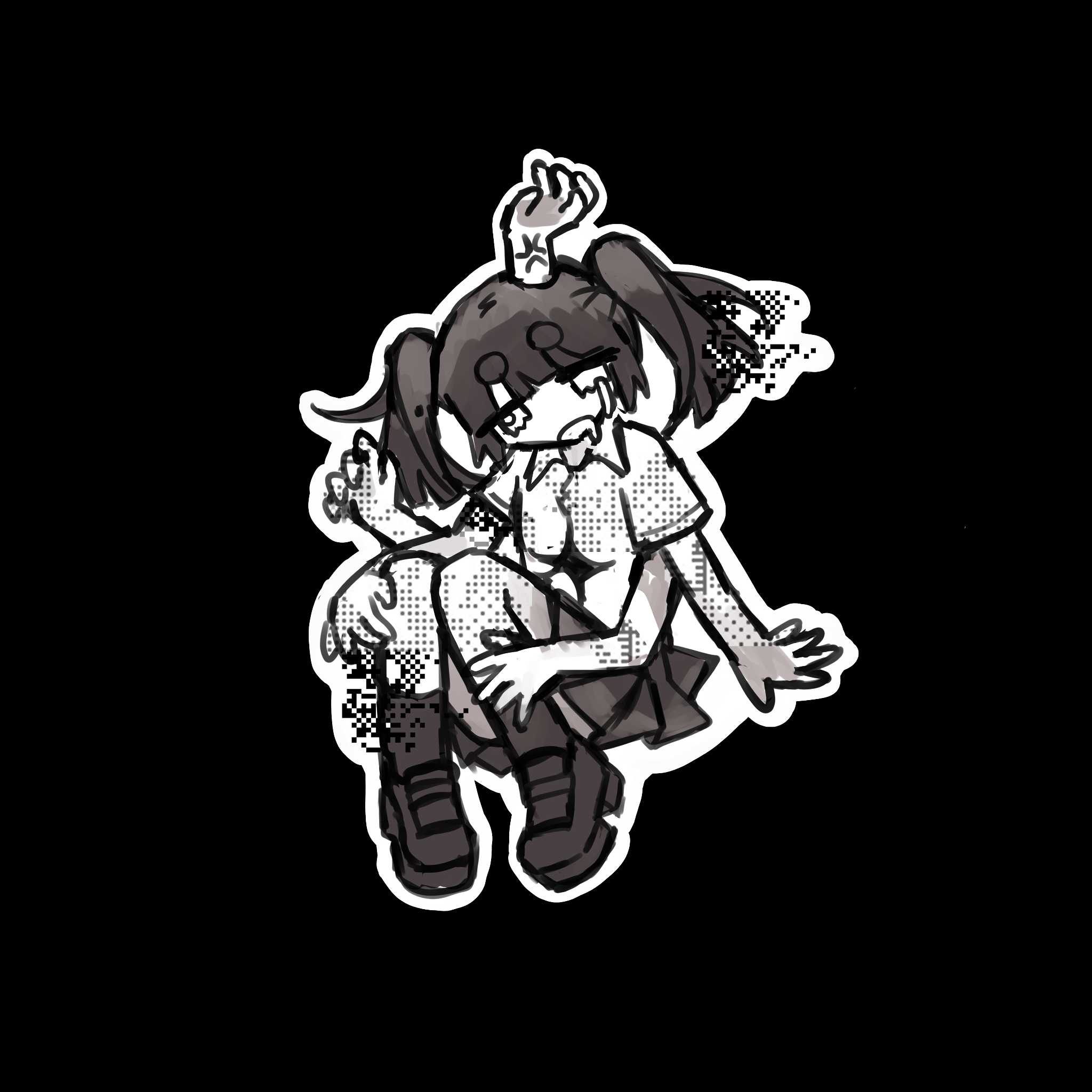 monoko yume nikki sticker