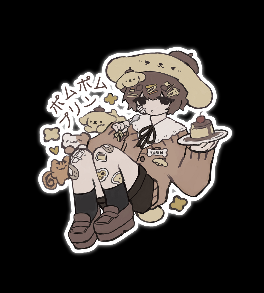 pompompurin sticker
