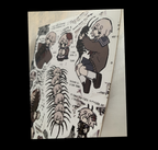 snare flea sticker sheet