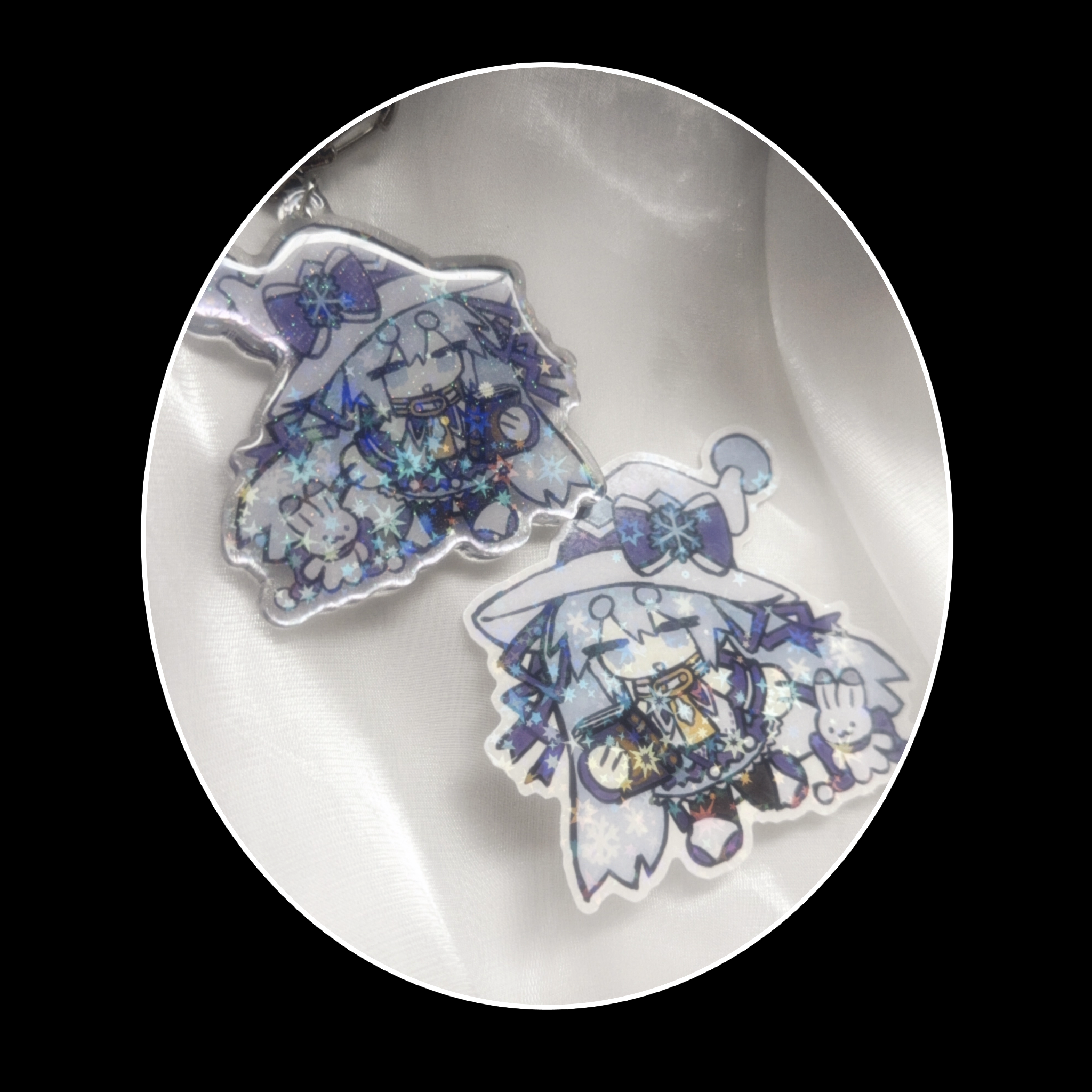 2014 snow miku  keychain